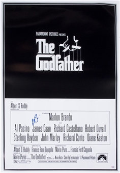 Al Pacino Signed "The Godfather" 27 x 40 Movie Poster (PSA/DNA)